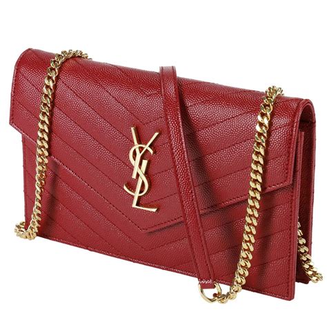 borsa ysl tracolla rossa|Borse Tracolle Donna .